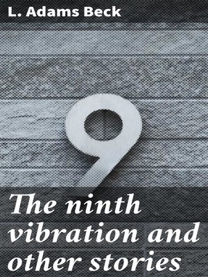 cover image of The ninth vibration and other stories